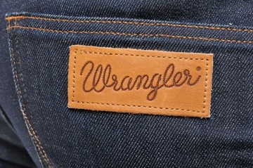 WRANGLER spodnie SKINNY navy BRYSON W28 L34