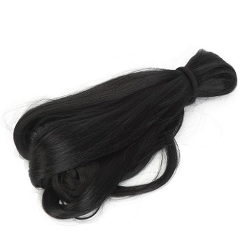 Długie plecione przedłużenie kucyka Modne, eleganckie damskie długie UH