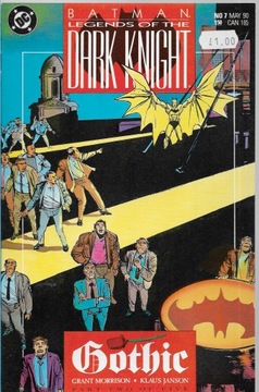 Dc Batman Legends of the Dark Knight Komiks 7/1990 j.ang