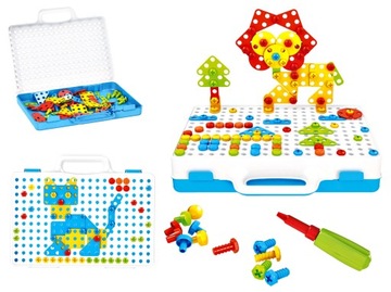 ВИНТОВЫЕ КОНСТРУКЦИИ МОЗАИКА 3D ГОЛОВОЛОМКА СВЕРЛИльная МАШИНА