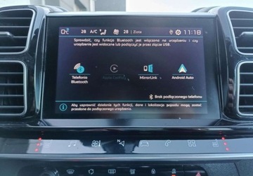 Citroen C5 Aircross SUV 1.2 PureTech 130KM 2021 Citroen C5 Aircross 1.2 130KM Feel Pack Vat Marza Salon PL ASO 1.2 130KM, zdjęcie 30