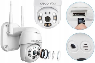 МОНИТОРИНГ PTZ-КАМЕРЫ С WI-FI СИГНАЛИЗАЦИЯЮ, ПРИЛОЖЕНИЕ, FULL HD IP66