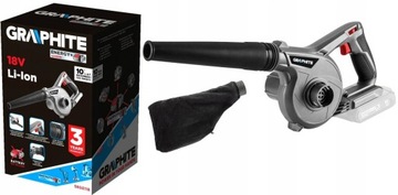 ГРАФИТ Маленький вентилятор Energy+ 18 В 2 Ач НАБОР