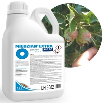 MIEDZIAN EXTRA 350 SC 10l GRZYBOBÓJCZY w sadach
