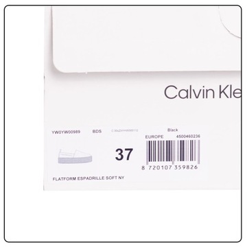 CALVIN KLEIN BUTY DAMSKIE ESPADRYLE CZARNE r. 39