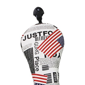 Wytrzymała górna pokrywa z drewna golfowego Non Stars Stripes 3 5