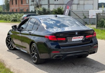 BMW Seria 5 G30-G31 Limuzyna Facelifting 2.0 520d 190KM 2021 BMW Seria 5 SALON POLSKA 15 t.km PISEMNA GWARANCJA w cenie Transport KR, zdjęcie 13