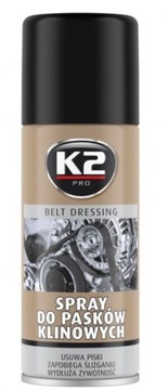 K2 PRO SPRAY DO PASKÓW KLINOWYCH USUWA PISKI 400ML