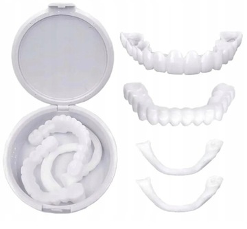 Zdejmowane licówki do zębów Snap On Smile. Licówki
