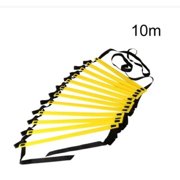 Лестницы для ловкости. Нейлоновые ремни для тренировки скорости и гибкости.
