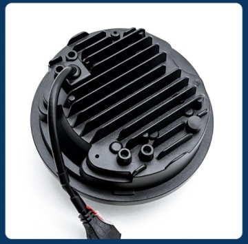 ФАРА 5,75 ДЮЙМОВ, СВЕТОДИОДНАЯ ПЕРЕДНЯЯ ФАРА, МОТОЦИКЛ, 60 Вт, ГАЛОГЕННЫЙ двигатель с цельным кольцом