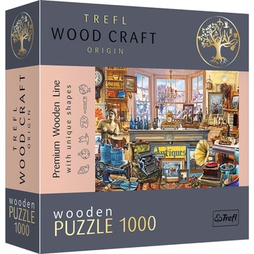 Puzzle Drewniane Trefl 1000 el - Sklep z antykami
