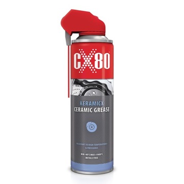 CX80 Smar ceramiczny duospray 500ml smar KERAMICX do śrub oraz połączeń