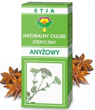 Etja Olejek Anyżowy 10Ml Wspomaga Układ Pokarmowy
