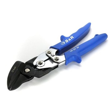 S&R Nożyce ręczne do blachy prawe cięcie 1,8 mm IDEAL 260 mm Cr-Mo