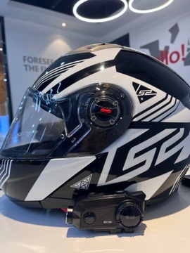 МОТОЦИКЛОВЫЙ ИНТЕРКОМ 2x КАМЕРА 2K+FHD SONY WIFI BT