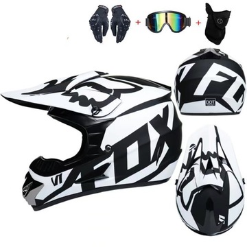 Kask MTB Fullface motocrossowy Off-Road Endur