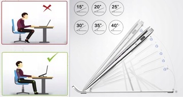 ПОДСТАВКА ДЛЯ МОНИТОРА, СКЛАДНАЯ, РЕГУЛИРУЕМАЯ ПОДСТАВКА