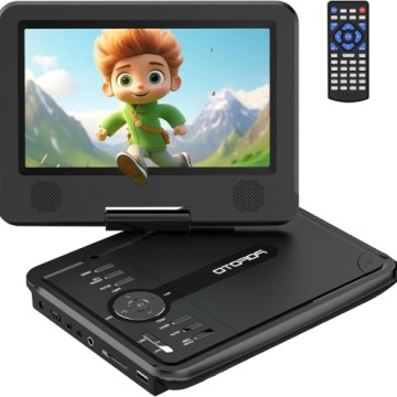 Přenosný DVD přehrávač Pofoto 7" Baterie 2000 mAh Doba přehrávání 3-4 h