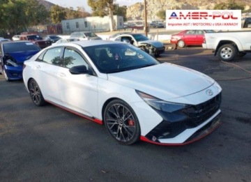 Hyundai Elantra VII 2023 Hyundai Elantra 2023, 2.0L, N, od ubezpieczalni 2.0 Benzyna 276KM