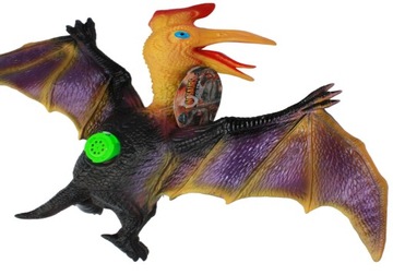 DINOZAUR GUMOWY DŹWIĘK KECALKOATL 60CM E1268 EMAJ