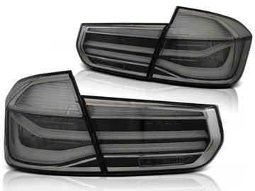 LAMPY DIODOWE BMW F30 11-15R LED BAR DEPO SMOKE