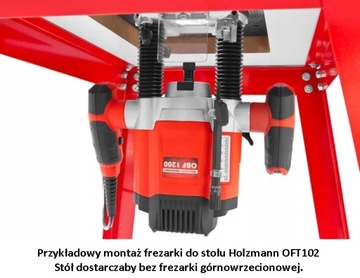 STÓŁ FREZARSKI FREZARKI GÓRNOWRZECIONOWEJ OFT 102