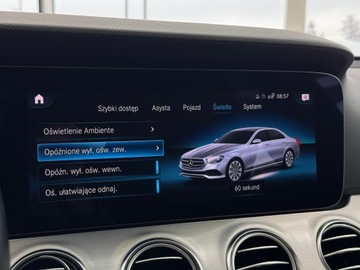 Mercedes Klasa E W213 Limuzyna Facelifting 2.0 E220d 194KM 2021 Mercedes-Benz E 220 4-Matic AMG/Avantgarde / 1 wła, zdjęcie 34