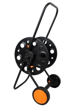 ПРОЧНЫЙ, БОЛЬШОЙ МЕТАЛЛИЧЕСКИЙ САДОВЫЙ ШЛАНГ НА КОЛЕСАХ 1/2 ДО 100 м