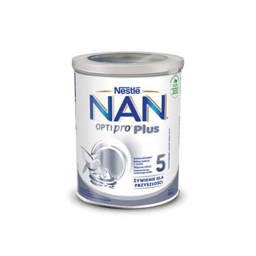 NESTLE NAN OPTIPRO PLUS 5 PRODUKT DLA MAŁYCH DZIECI PO 2,5 ROKU ŻYCIA 800 G
