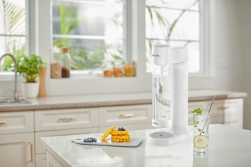 Карбонизатор газированной воды PHILIPS GoZero белый + бутылка + картридж CO2