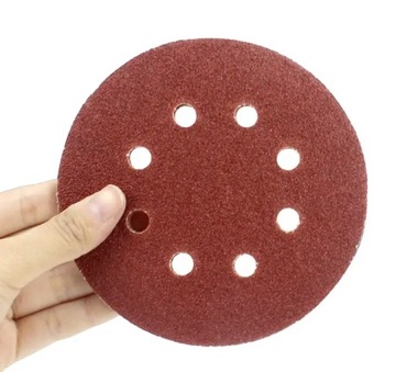 50 ШЛИФОВАЛЬНЫХ ДИСКОВ ШЛИФОВАЛЬНАЯ БУМАГА НА САМОКЛЕЯЩЕЙСЯ ЗАВИСКЕ С ОТВЕРСТИЯМИ 125 P400