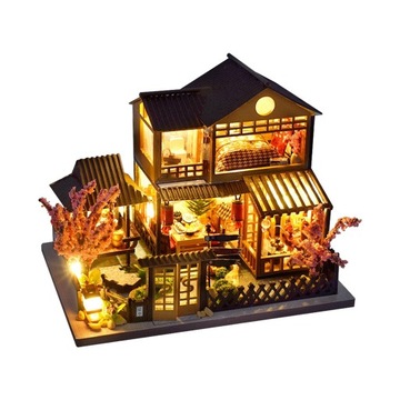 DIY Dollhouse Kit Miniature Doll House for Adults