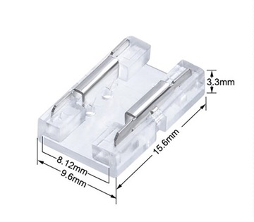 РАЗЪЕМ ДЛЯ СВЕТОДИОДНОЙ ЛЕНТЫ 8 ММ