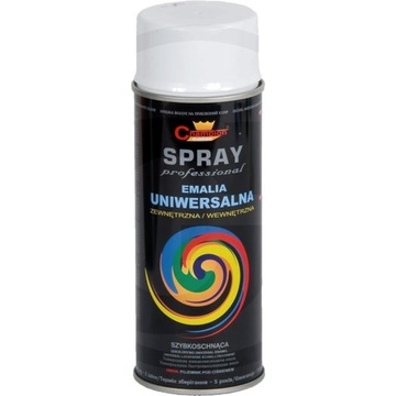 Farba spray RAL 9010 biały połysk 400 ml
