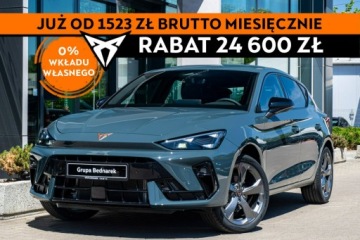 Cupra Leon II Hatchback Facelifting 1.5 TSI 150KM 2026 Cupra Leon 1.5 TSI 150 KM - Dostępny od ręki!