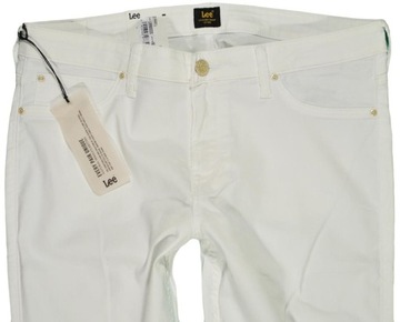 LEE spodnie SKINNY white jeans SCARLETT _ W29 L33