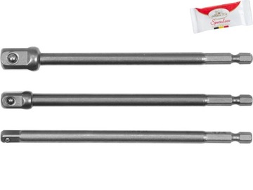 YATO ADAPTER HEX DO NASADEK 1/4 3/8 1/2 YT-04628
