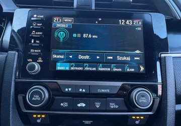 Honda Civic X Hatchback 5d Facelifting 1,6 i-DTEC 120KM 2020 Honda Civic Full Led Alu17 Kamera ACC Line Assist Virtual Cockpit Gwarancja, zdjęcie 24