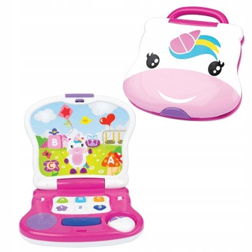 Mój Pierwszy Laptop Interaktywny JEDNOROŻEC Smily