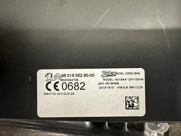 CITROEN DS5 2.0 HYBRIDNÍ BSI JEDNOTKA KLÍČ MĚNIČ SADA
