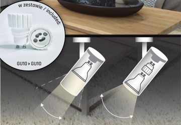 Madara Mini Ii Gu10 3f Черный 3-фазный отражатель