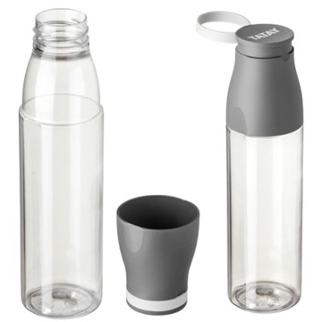 Butelka z kubkiem na wodę napoje tritan Bidon bez BPA 650 ml Tatay