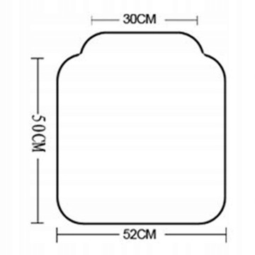 Чехол на сиденье Adeeing из дышащей искусственной кожи Ba