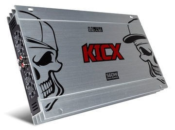 KICX LL 4.90v2 - WZMACNIACZ 4 Kanałowy 4x90/130W 2x280W RMS Klasa AB