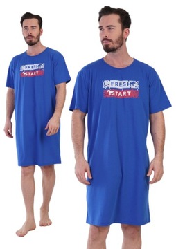 Koszula nocna męska bawełniana śmieszny pomysł na prezent świąteczny 3XL
