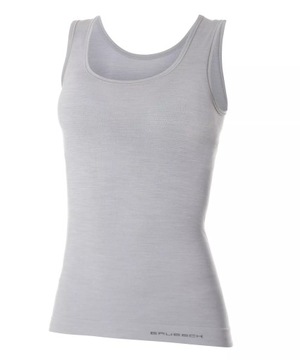 DAMSKA KOSZULKA TA1017W NA RAMIĄCZKACH Z WEŁNY MERINO COMFORT WOOL M