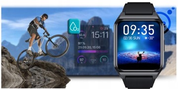 SMARTWATCH DAMSKI ROZMOWY TERMOMETR MENU PL GRAWER