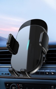 АВТОМОБИЛЬНЫЙ ДЕРЖАТЕЛЬ ДЛЯ ИНДУКЦИОННОГО ЗАРЯДНОГО УСТРОЙСТВА ДЛЯ ТЕЛЕФОНА 15ВТ АВТОМАТИЧЕСКИЙ 2В1