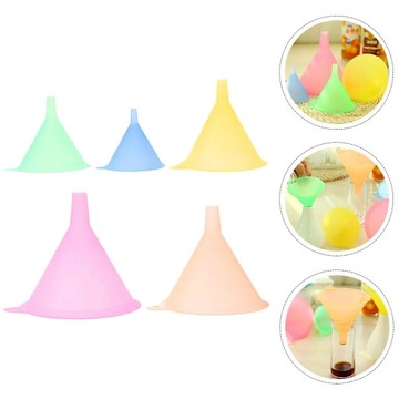 ПЛАСТИКОВЫЕ ВОРОНКИ 5 МАЛЕНЬКИХ ВОРОНОК ШТ.